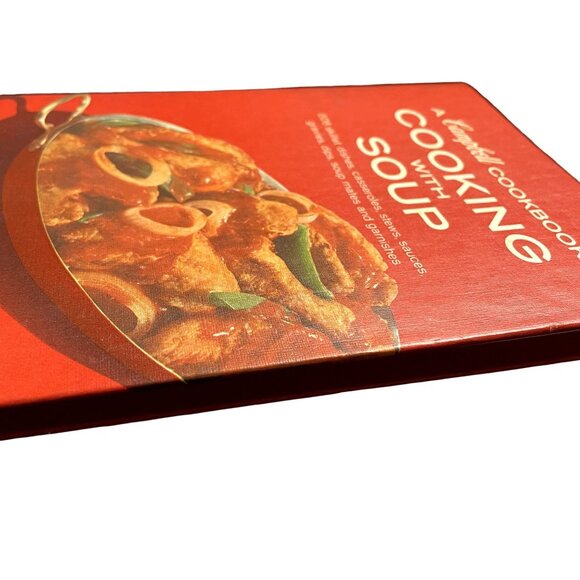 Vintage 1977 A Campbell Cookbook Cooking With Soup Spiral Bound Hardcover u - Picture 7 of 9